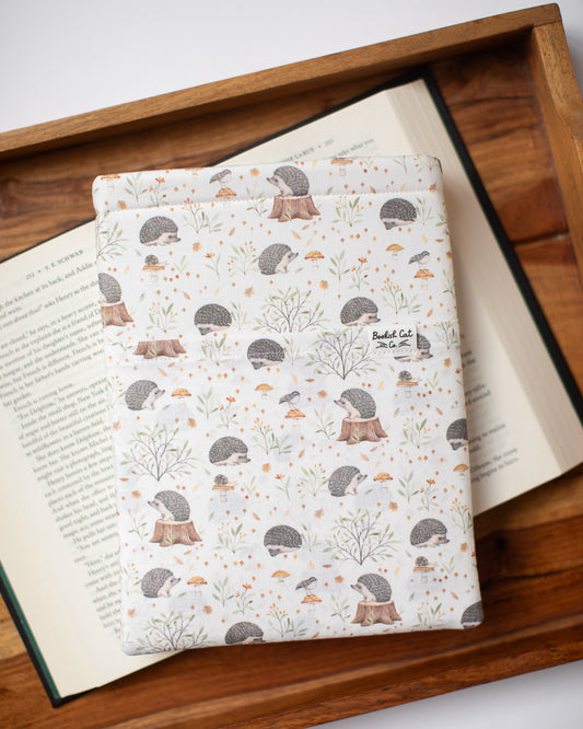 Forest Hedgehogs Book Sleeve
