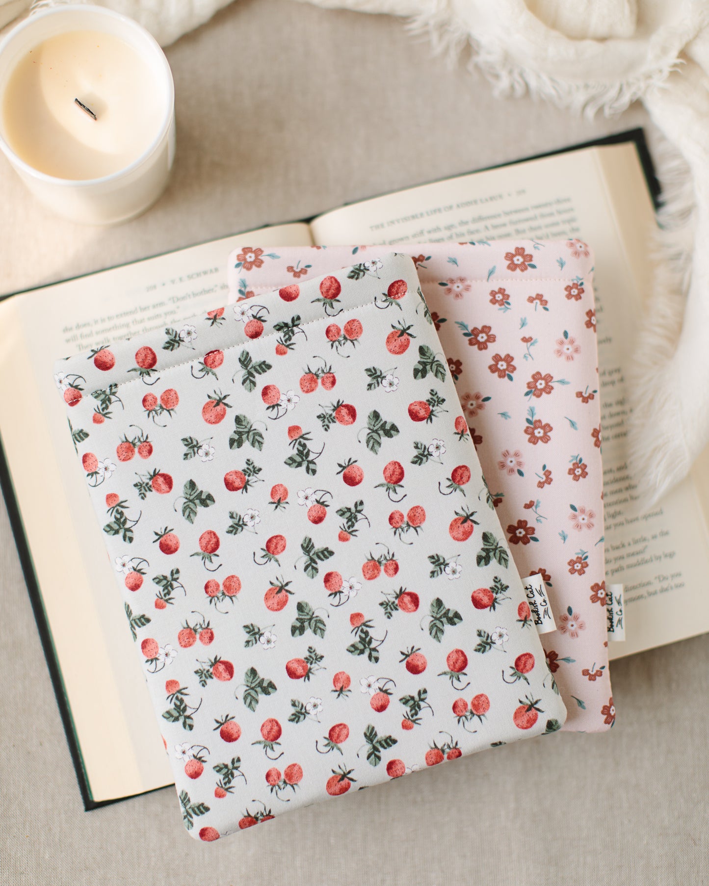 Strawberry Fields Book Sleeve