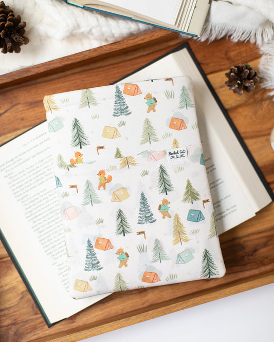 Forest Friends Camping Book Sleeve