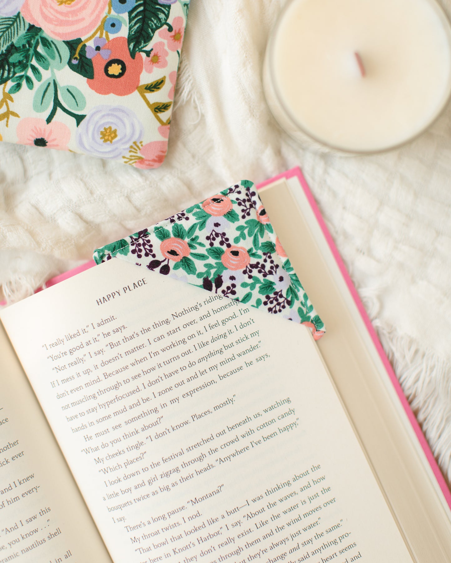 Rosa Corner Bookmark