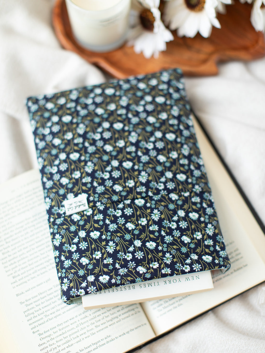 Wildflowers in Blue Book Sleeve
