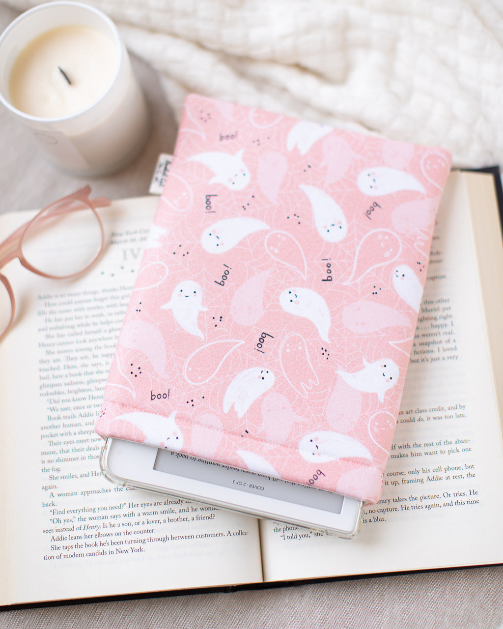 Blushing Ghosts Book Sleeve