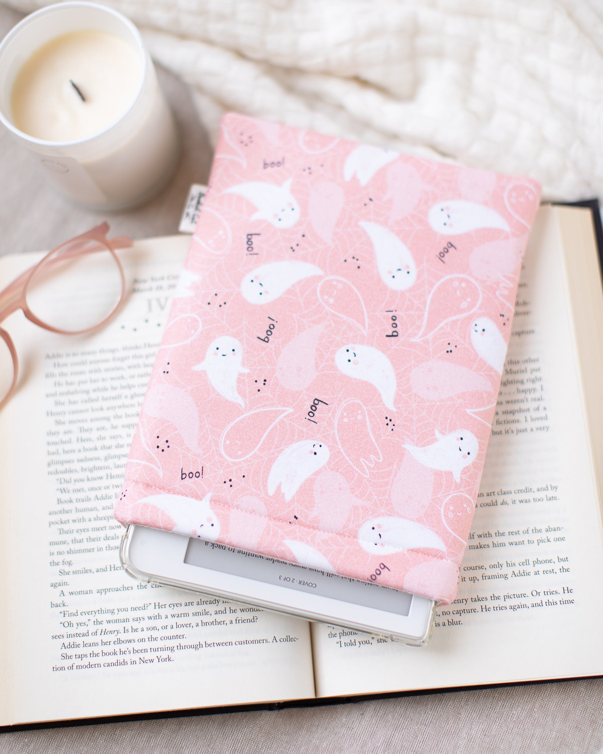 Blushing Ghosts Book Sleeve