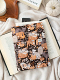 Midnight Pumpkin Cats Book Sleeve