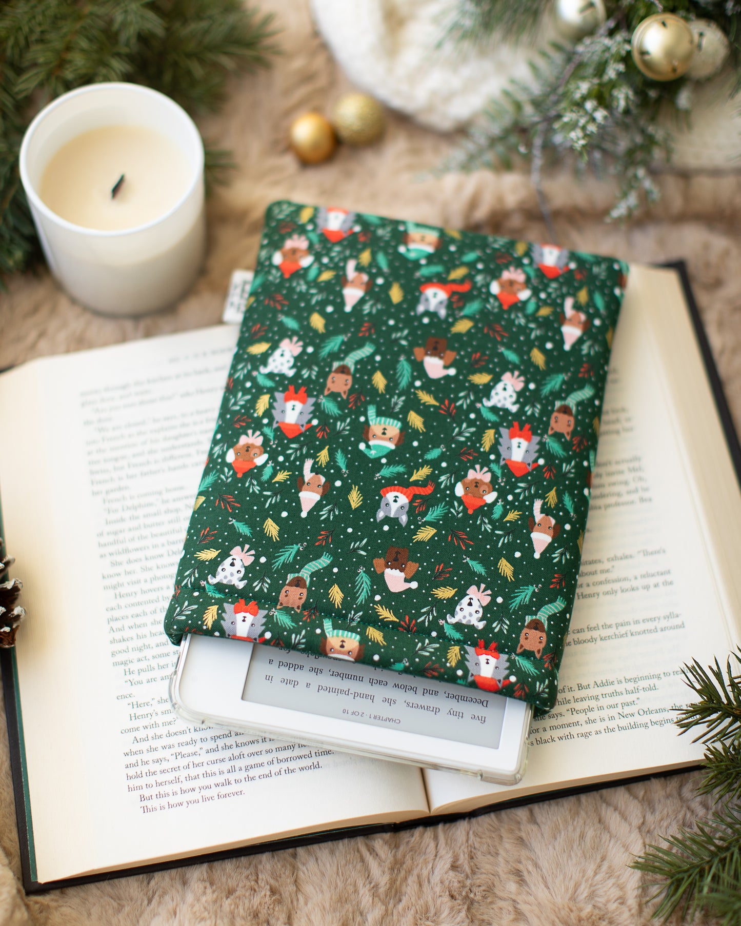 Tails of Christmas Book Sleeve
