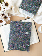 Blue Ditsy Floral Book Sleeve
