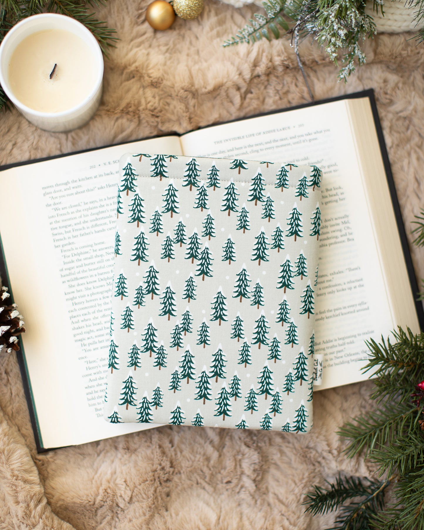 Christmas Tree Farm Book Sleeve