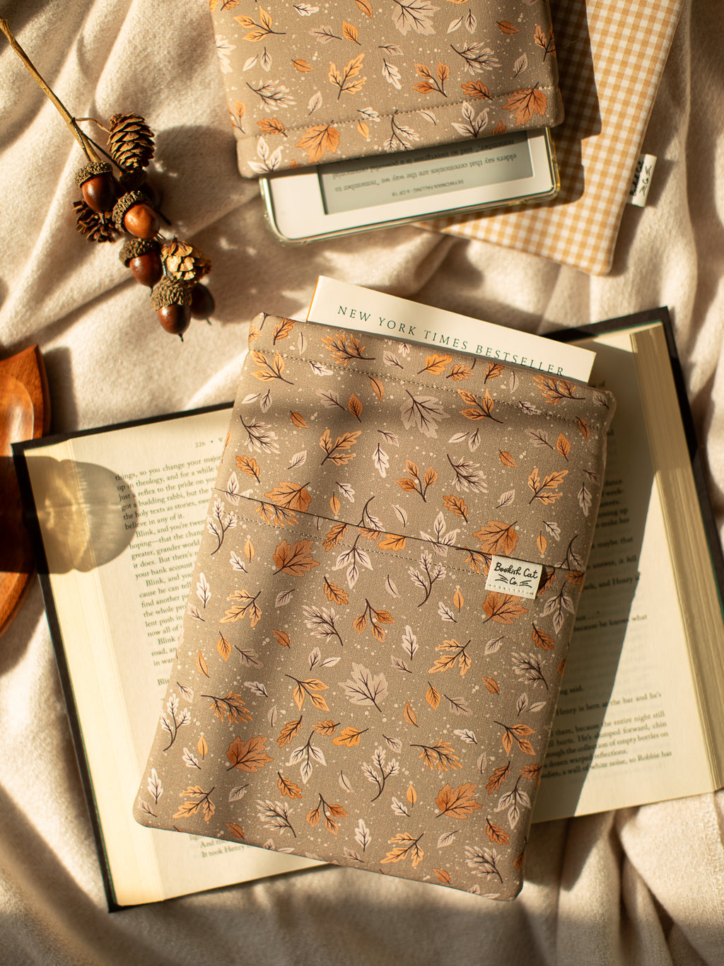 Falling Leaves Book Sleeve