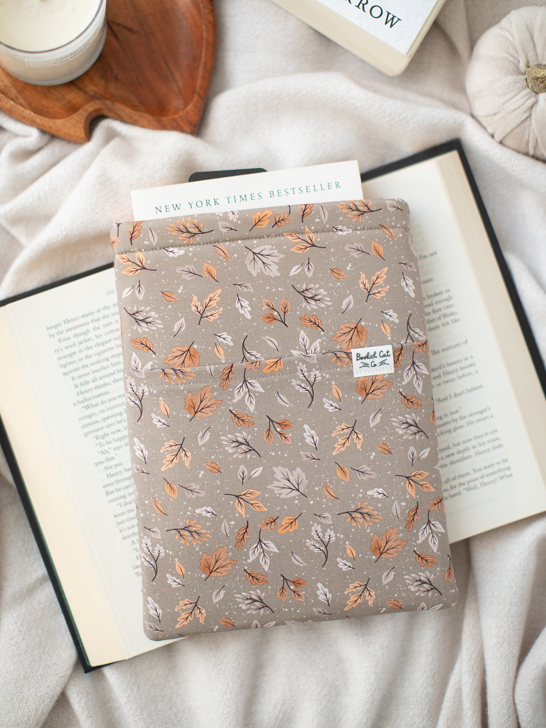 Falling Leaves Book Sleeve