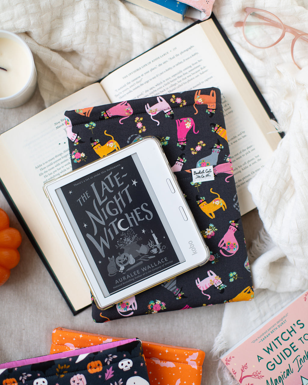 Witch Cats Book Sleeve