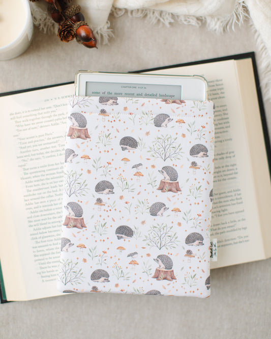 Forest Hedgehogs Book Sleeve