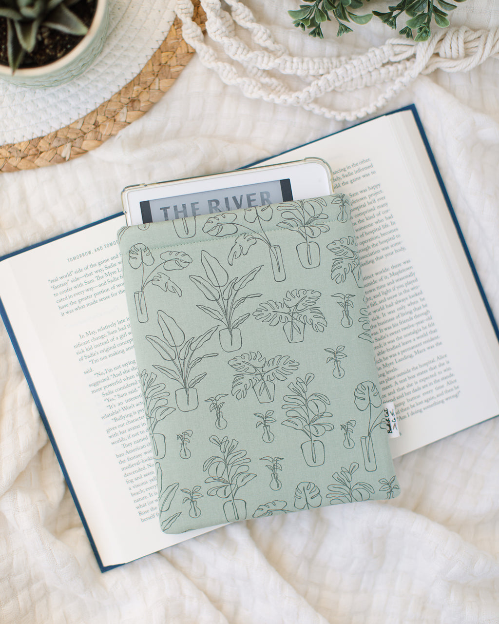 Potted Houseplants Book Sleeve