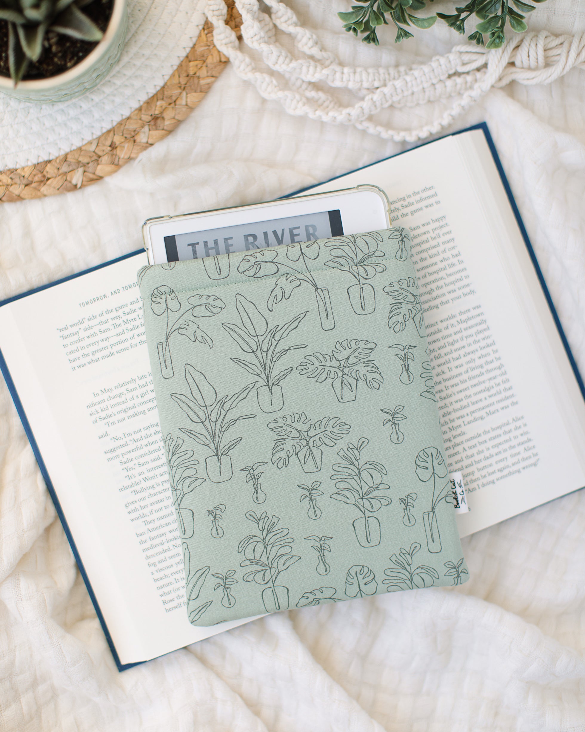 Potted Houseplants Book Sleeve