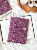 Wildflowers in Deep Mauve Book Sleeve