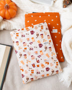 Cozy Fall Drinks Book Sleeve