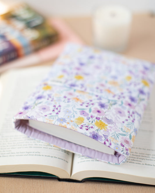 Wildflower Watercolour Book Sleeve