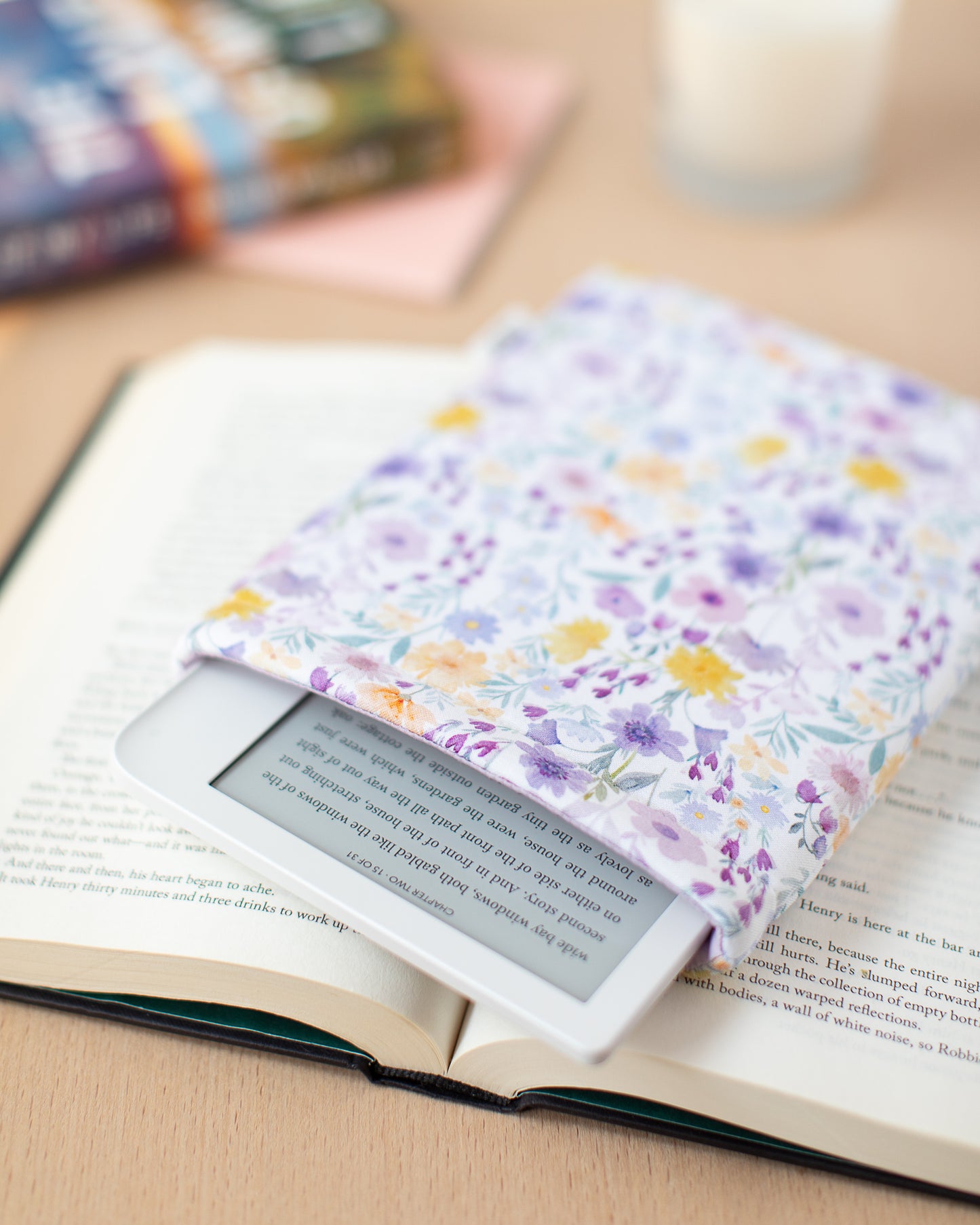 Wildflower Watercolour Book Sleeve