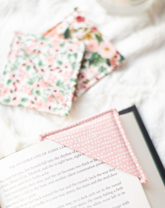 Garden Party Floral Bookmark Set