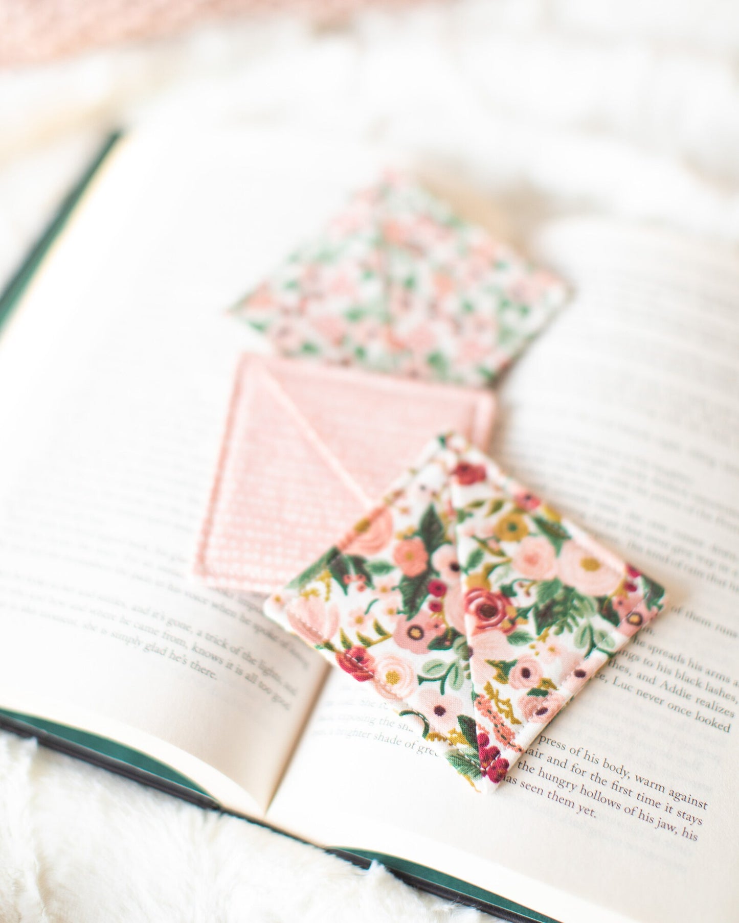 Garden Party Floral Bookmark Set